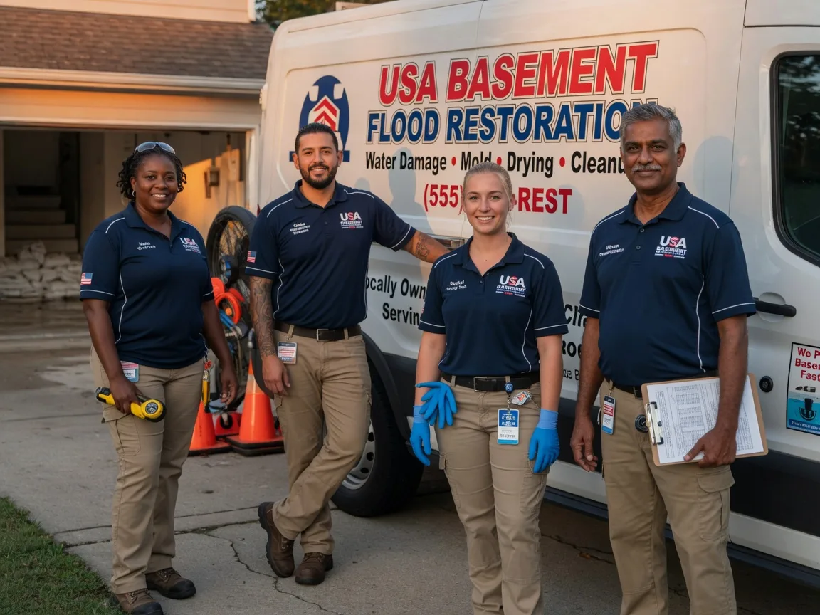 Basement Flood Cleanup company in Harbinger, NC